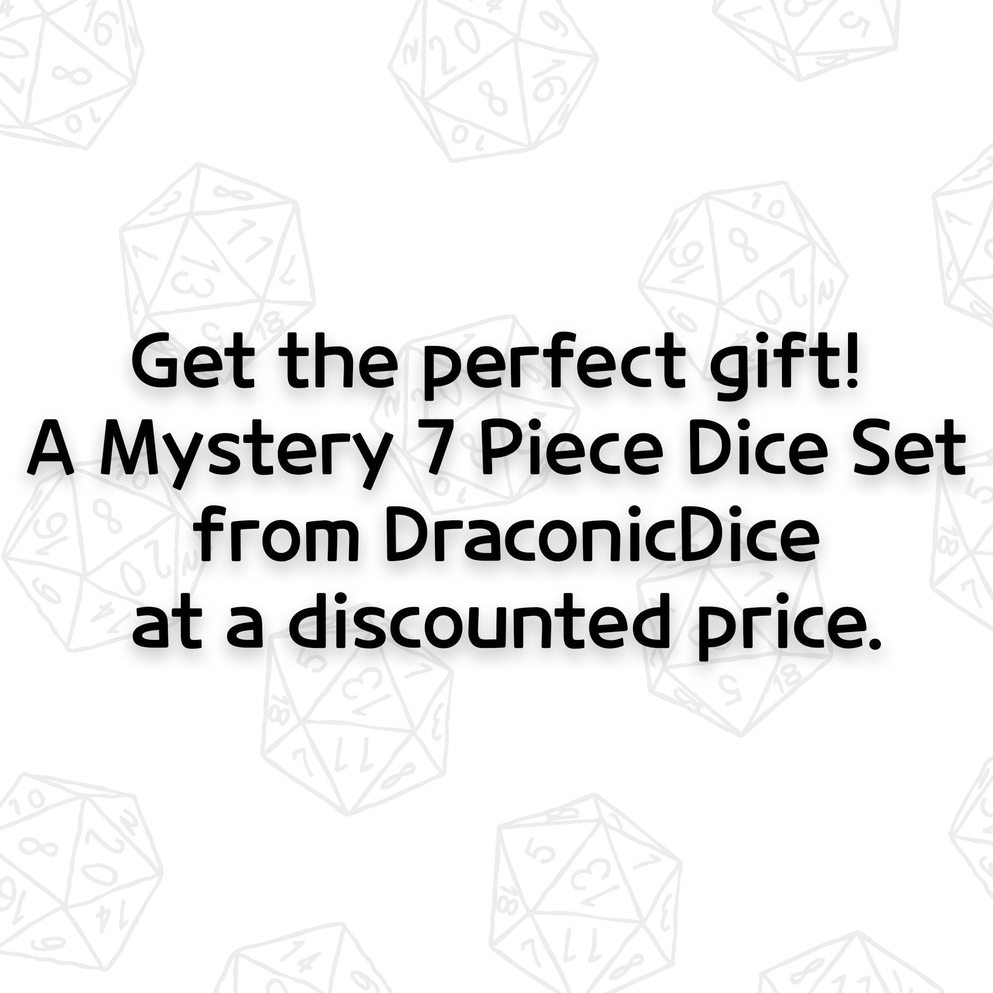 Mystery Discounted DND/TTRPG Dice set - Dicemaniac