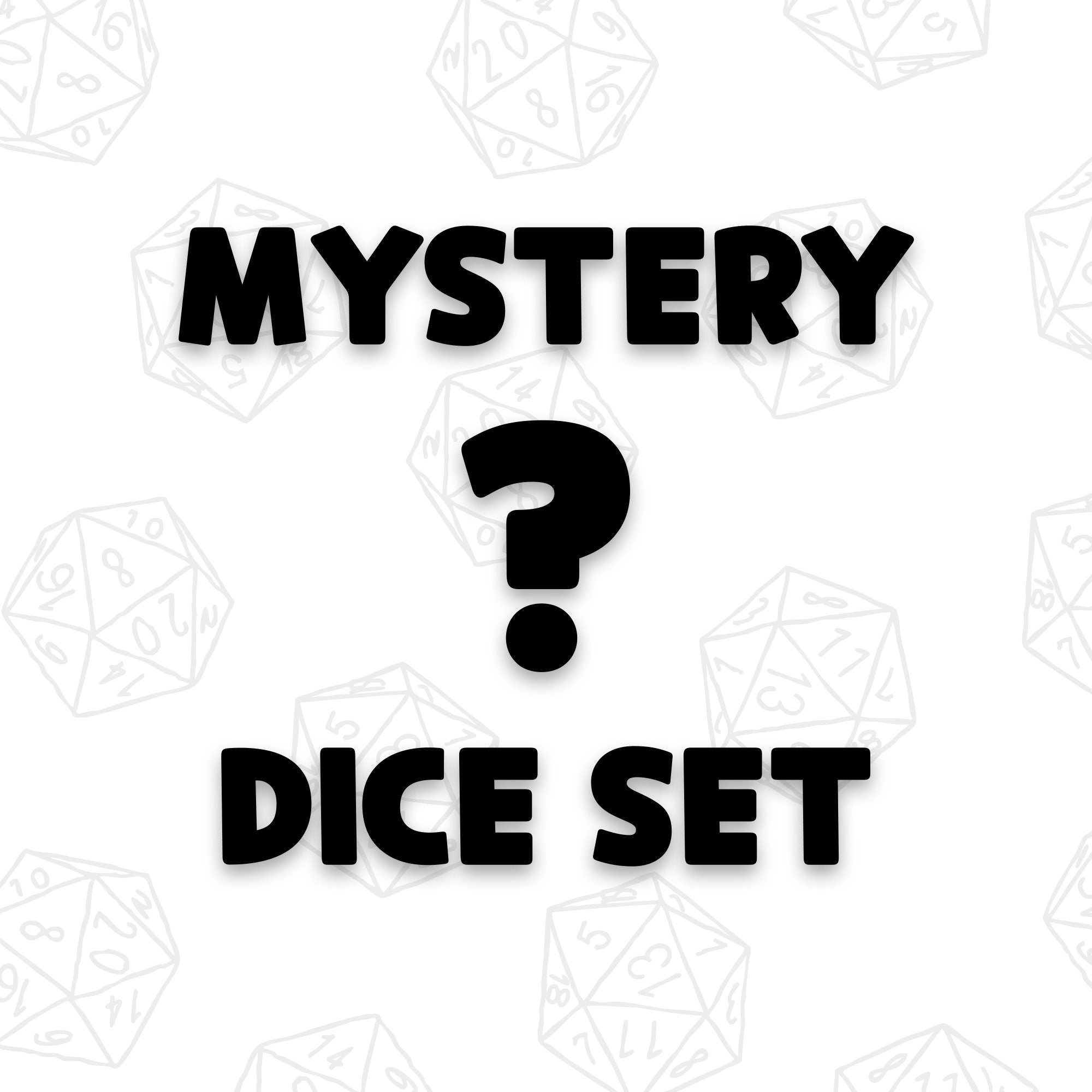 Mystery Discounted DND/TTRPG Dice set - Dicemaniac