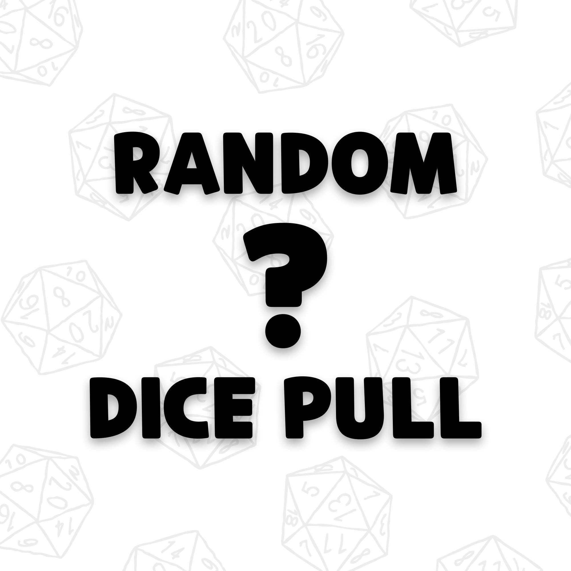Random Mixed DND/TTRPG Dice set - Dicemaniac