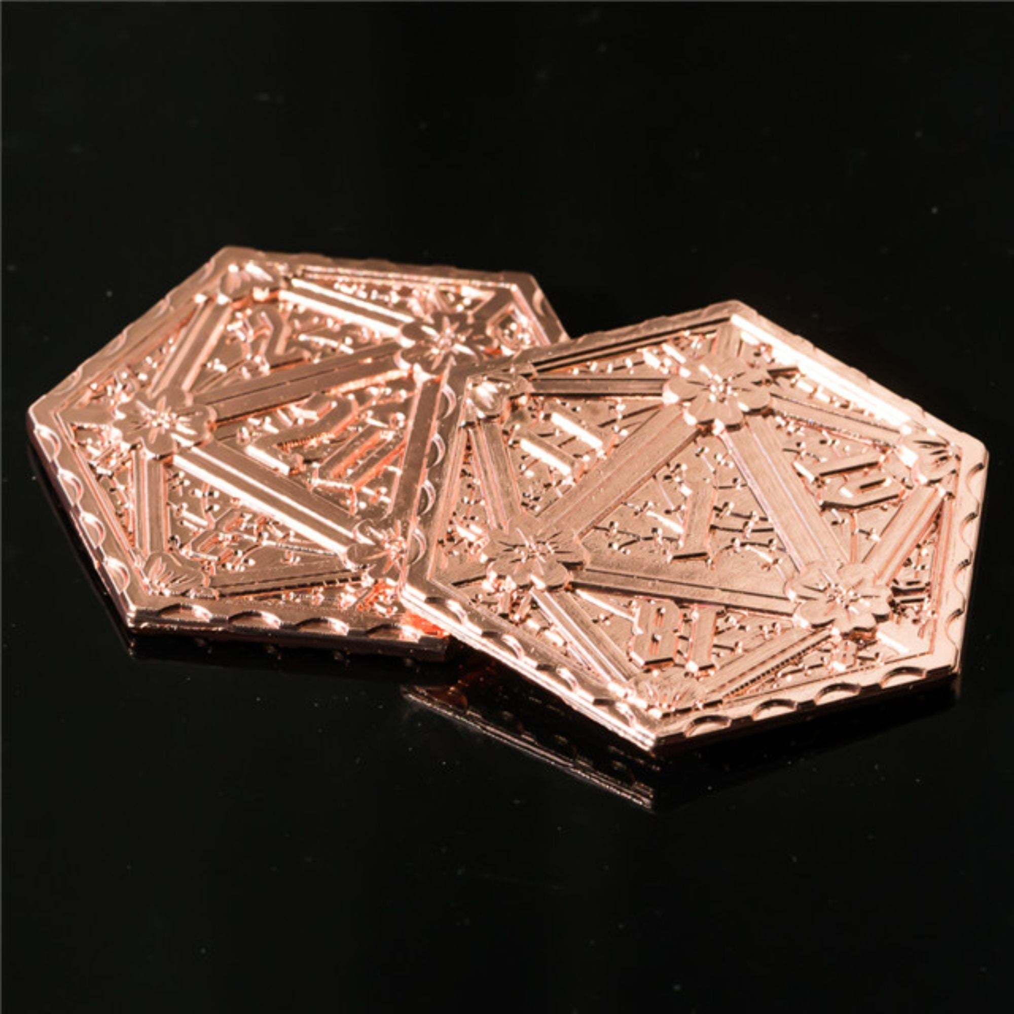 Copper D2 DND/TTRPG Coin - Dicemaniac