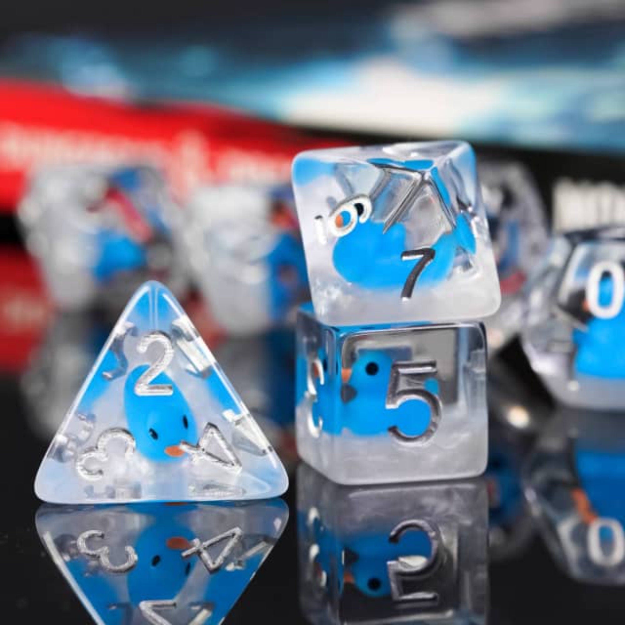 Duckling Water Quackers DND/TTRPG Dice set - Dicemaniac