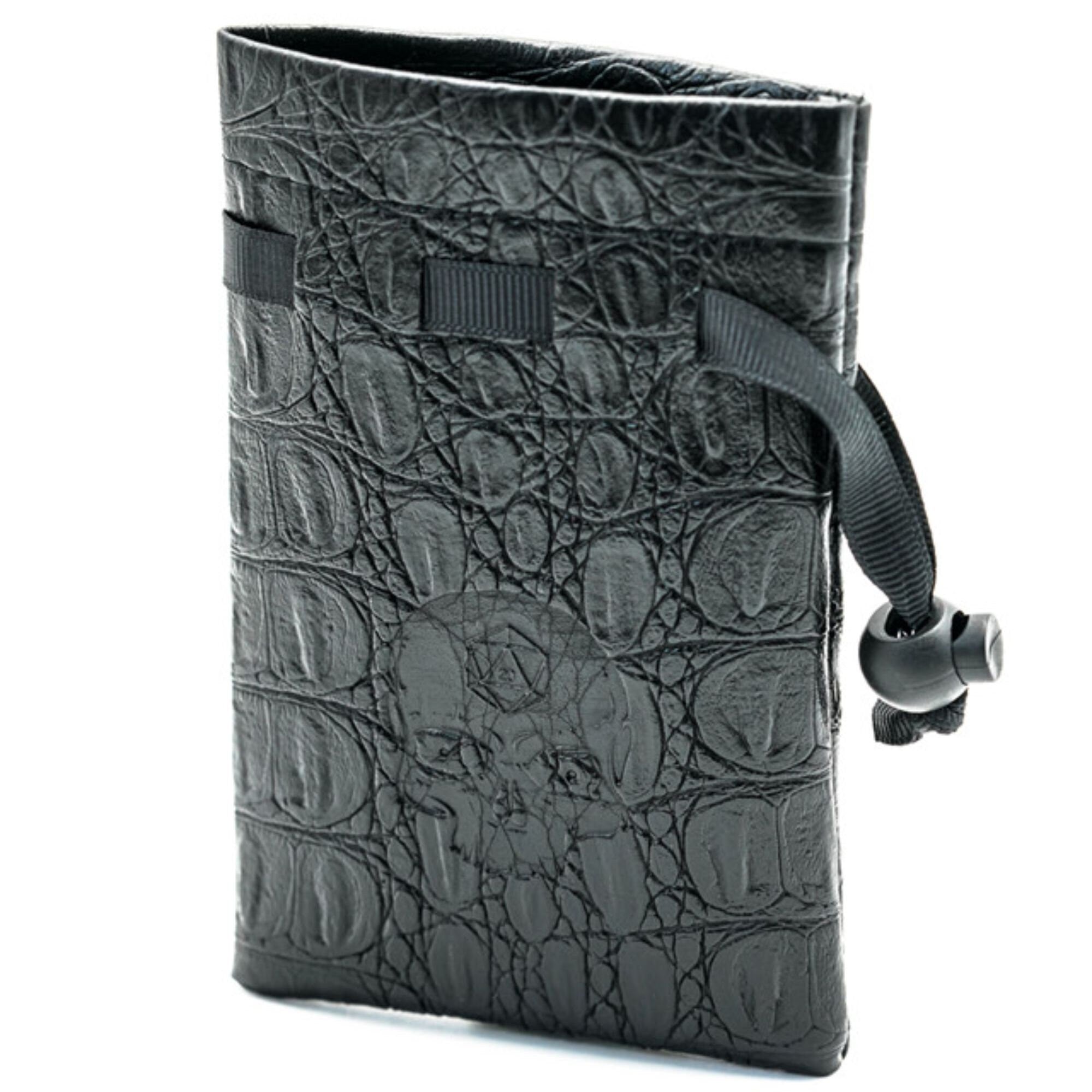 Skullduggery Leather DND/TTRPG Dice storage bag - Dicemaniac