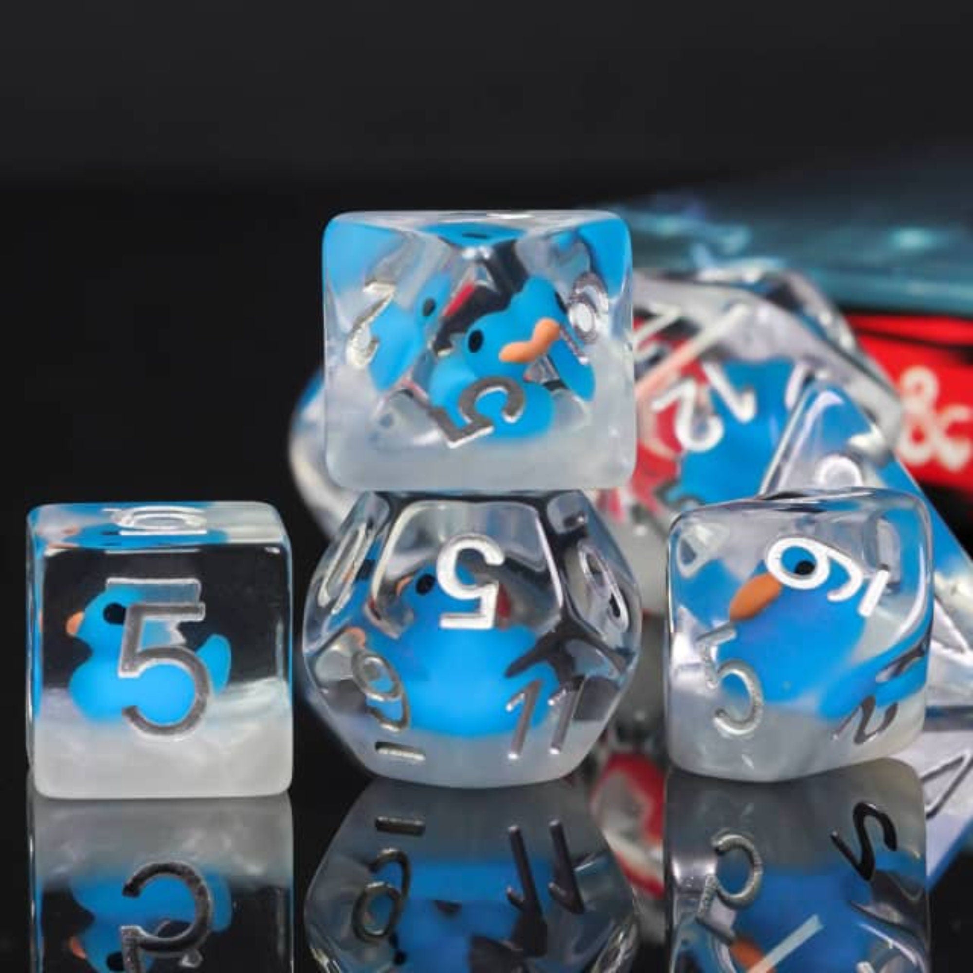 Duckling Water Quackers DND/TTRPG Dice set - Dicemaniac