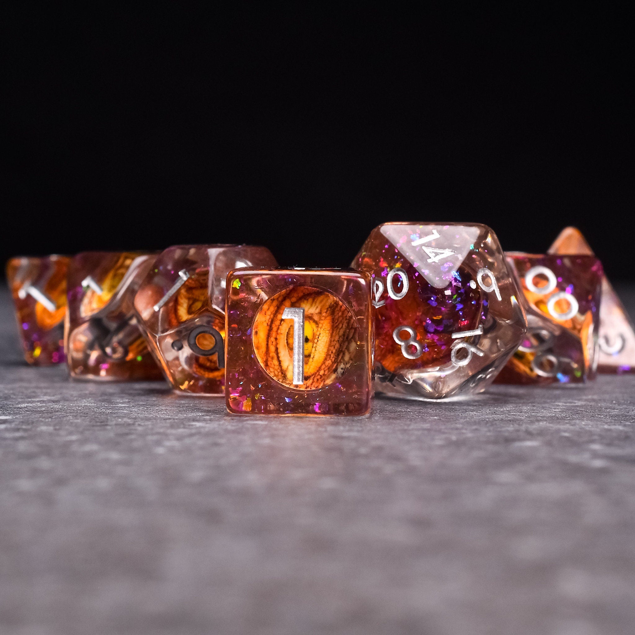 Eye Of Sauron DND/TTRPG Dice set - Dicemaniac