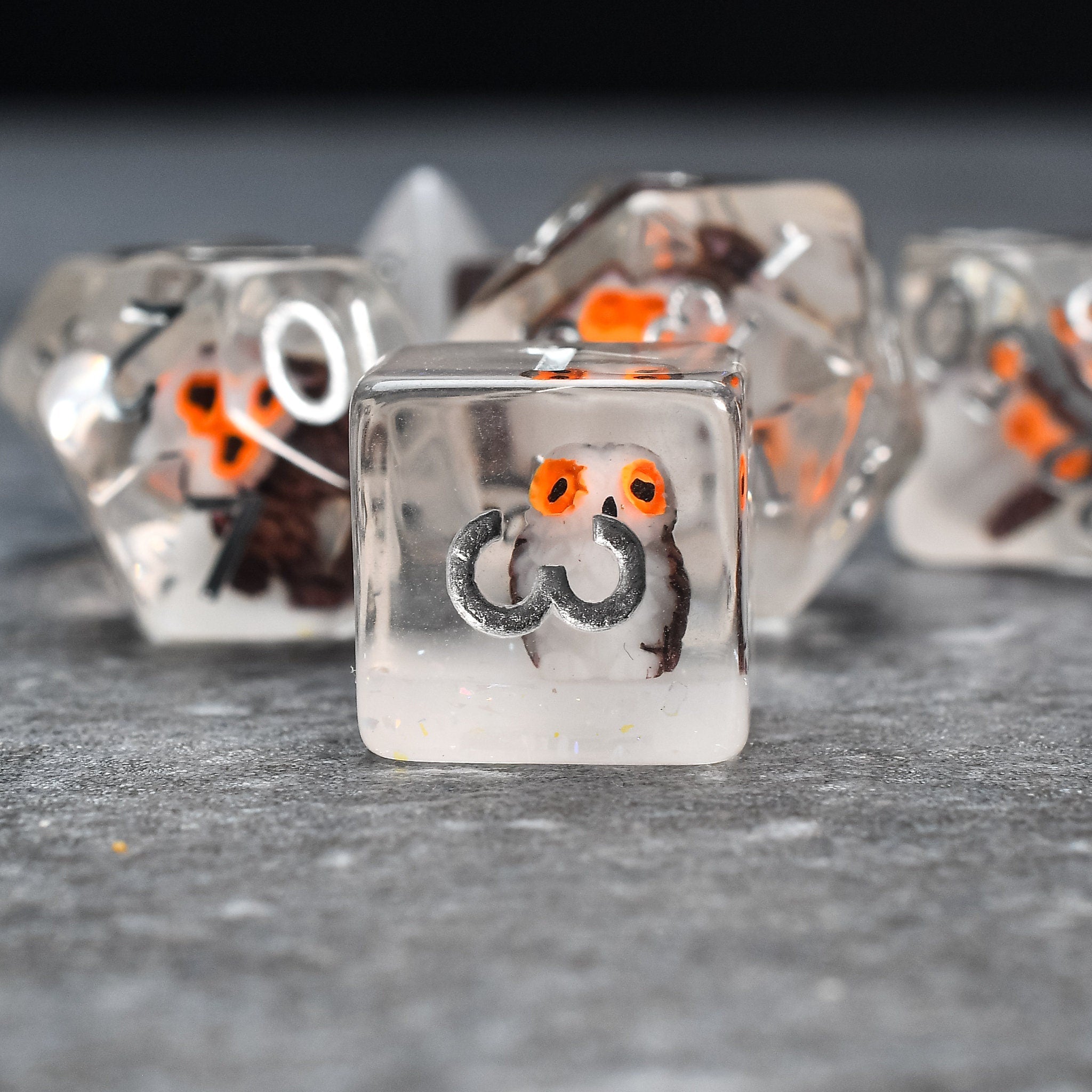 Owl DND/TTRPG Dice set - Dicemaniac