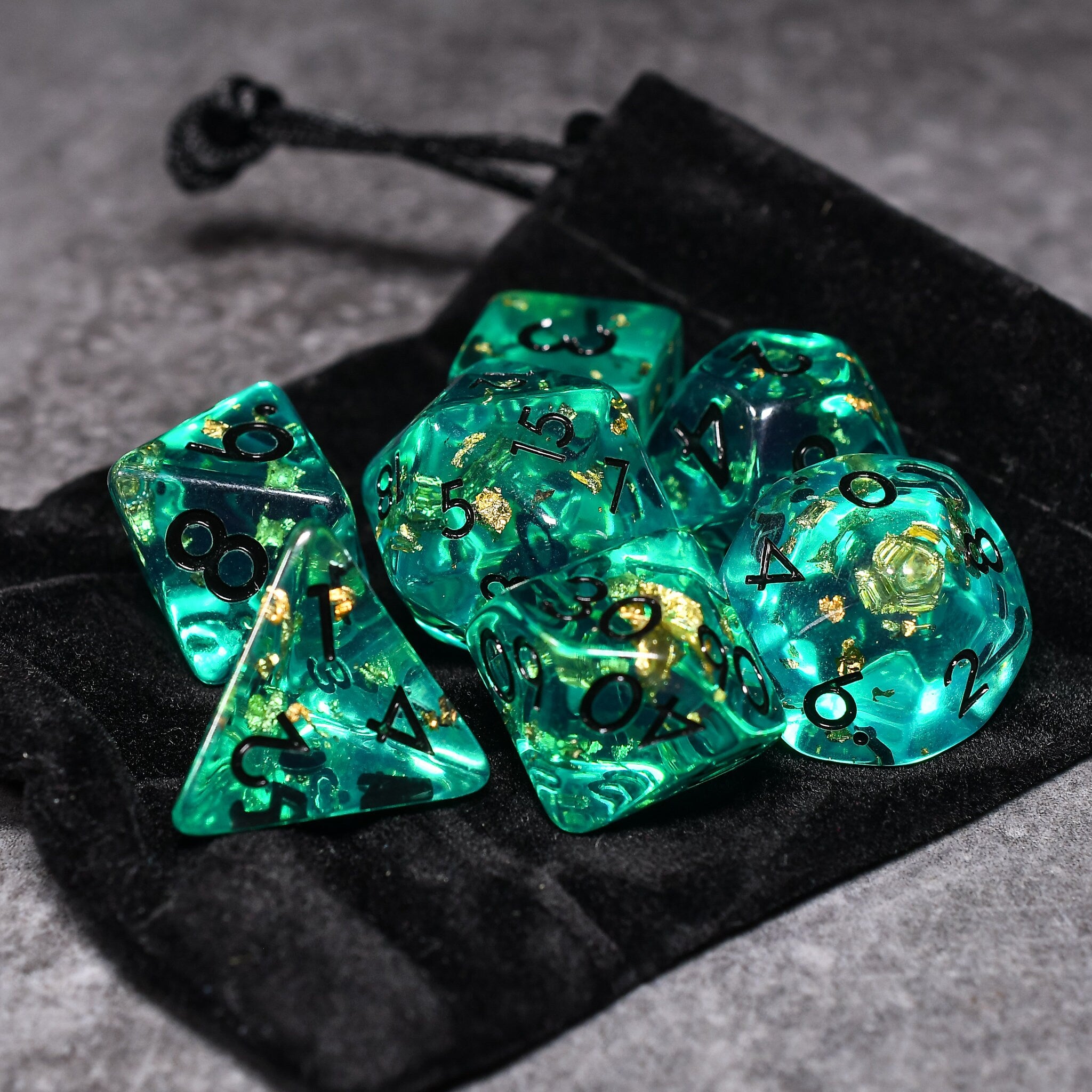 Sunken Treasure DND/TTRPG Dice set - Dicemaniac