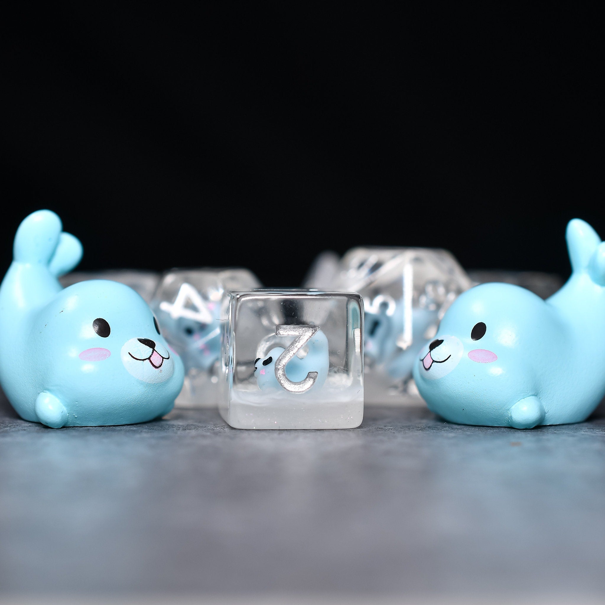 Blue Seal DnD Dice Set DND/TTRPG Dice set - Dicemaniac