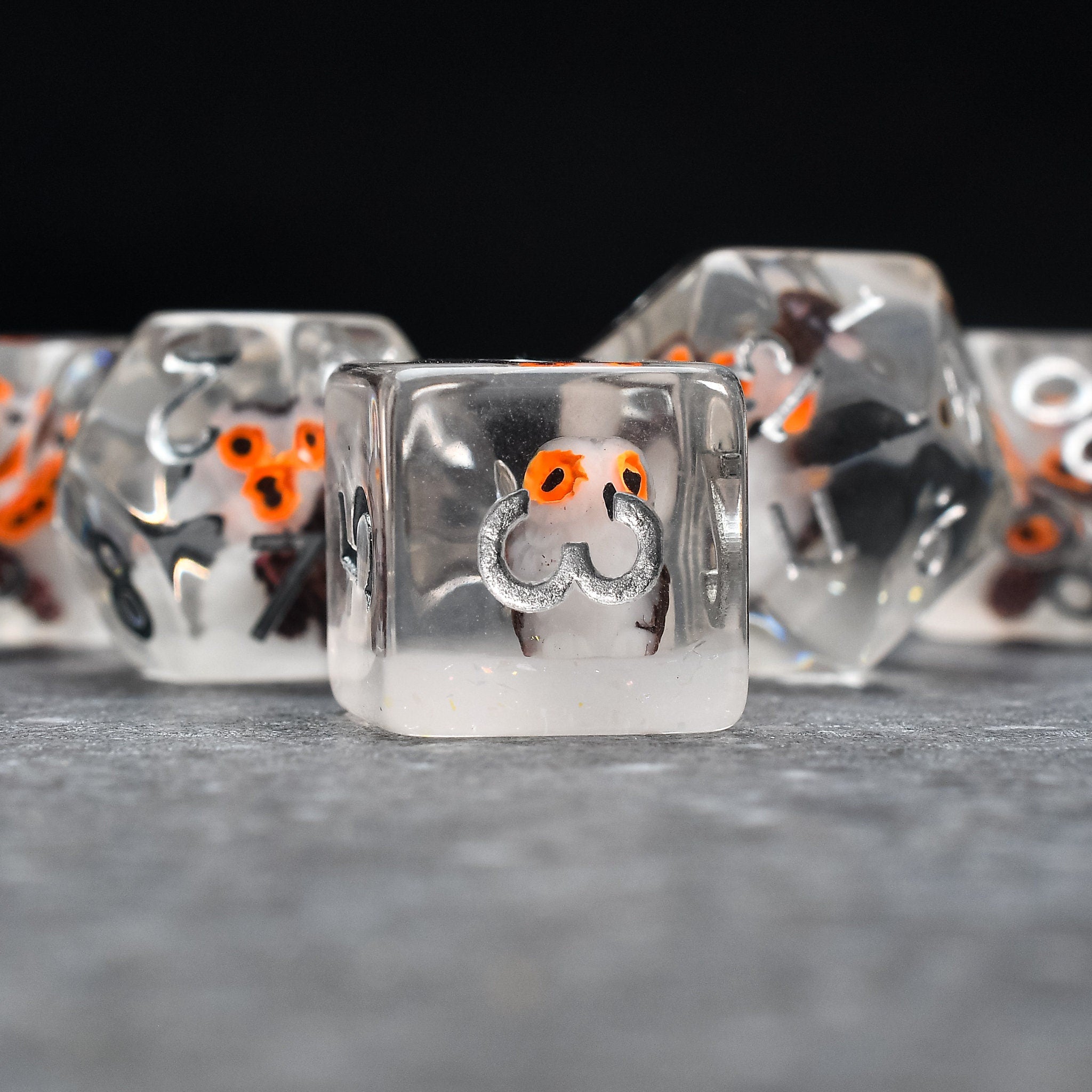 Owl DND/TTRPG Dice set - Dicemaniac