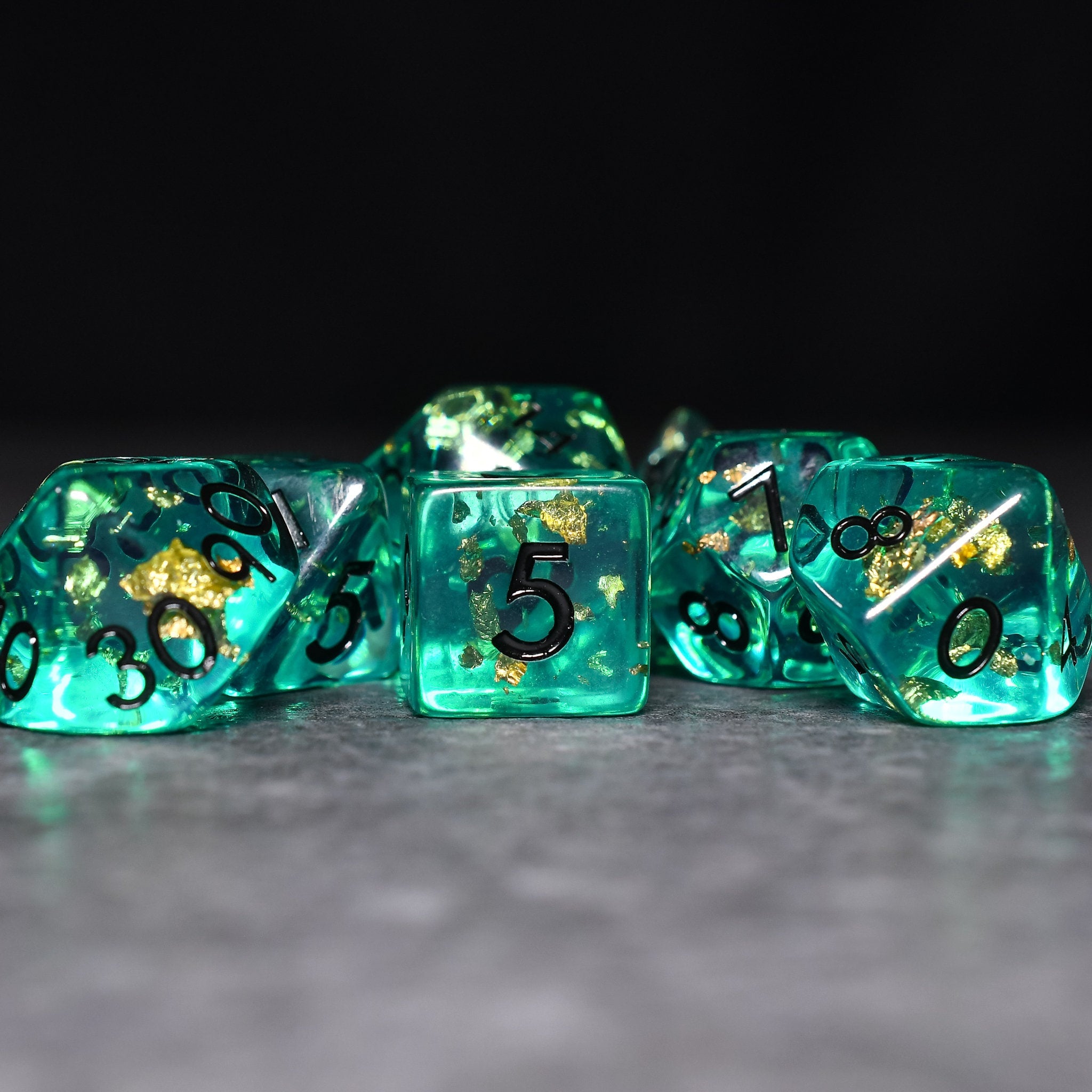 Sunken Treasure DND/TTRPG Dice set - Dicemaniac