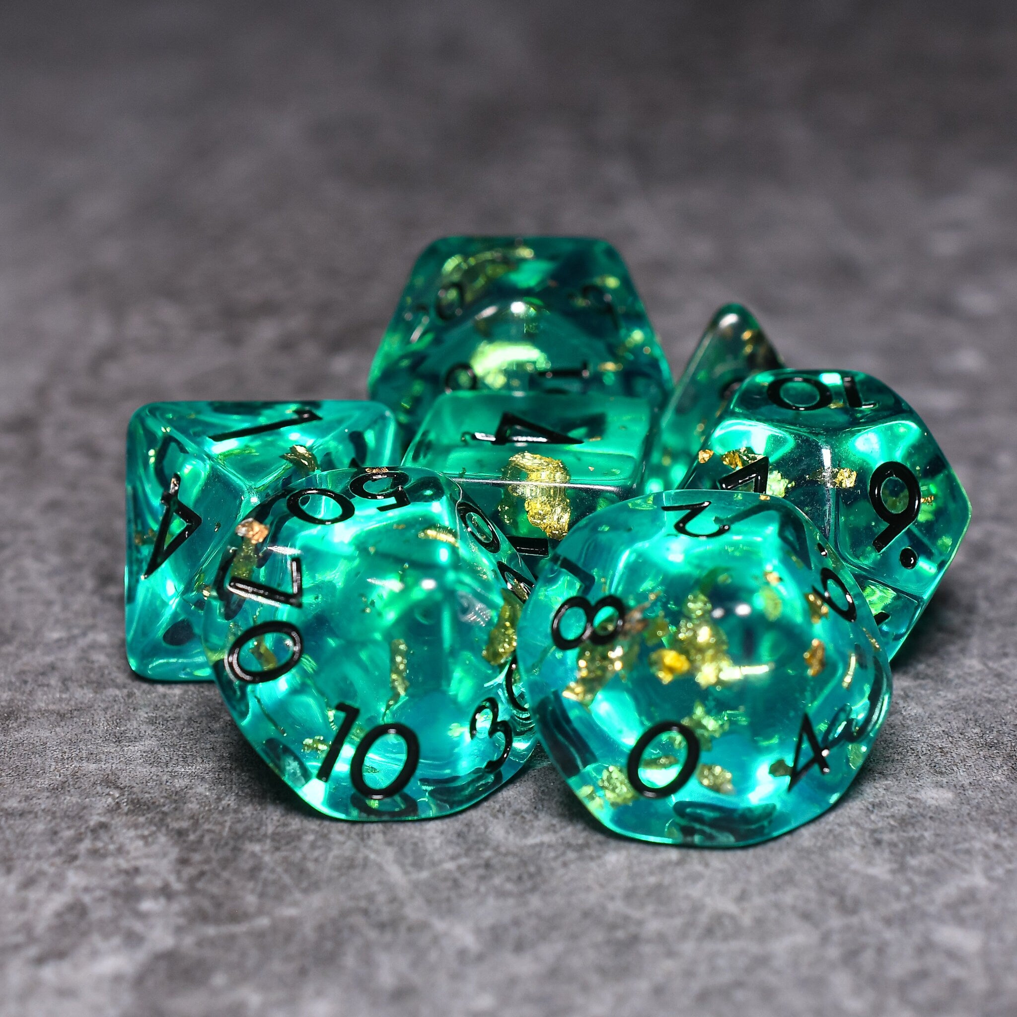 Sunken Treasure DND/TTRPG Dice set - Dicemaniac