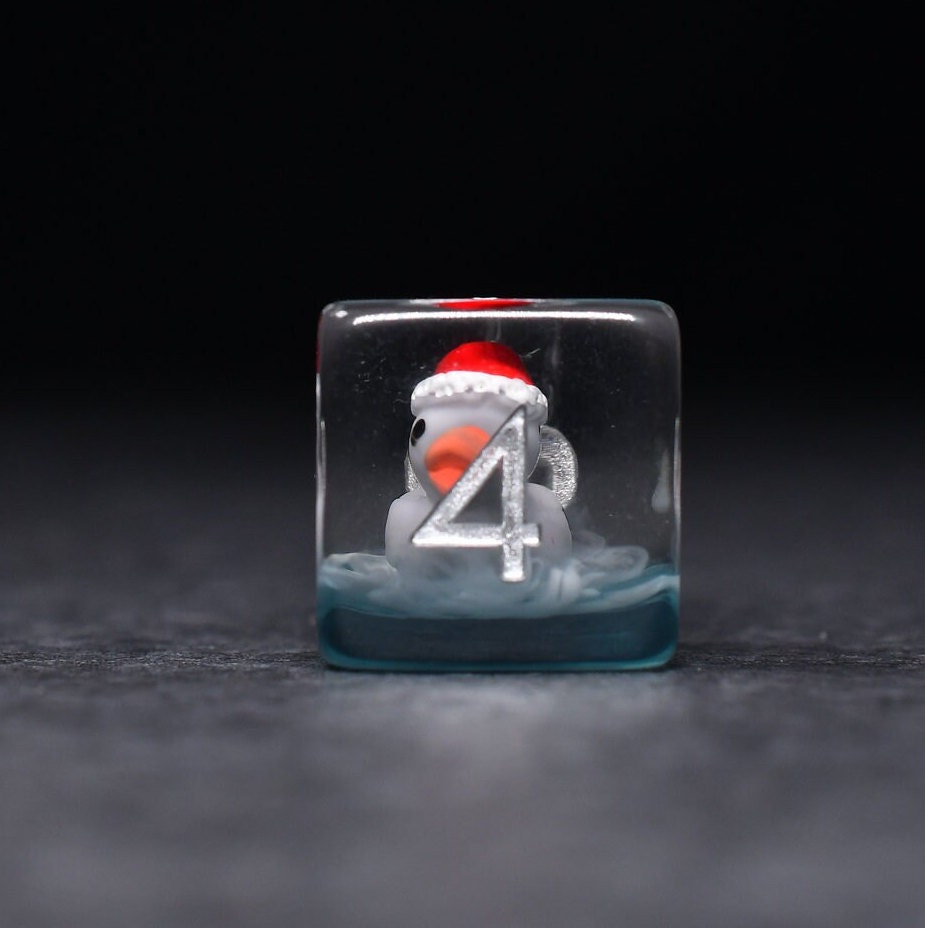 Christmas Ducks DND/TTRPG Dice set - Dicemaniac