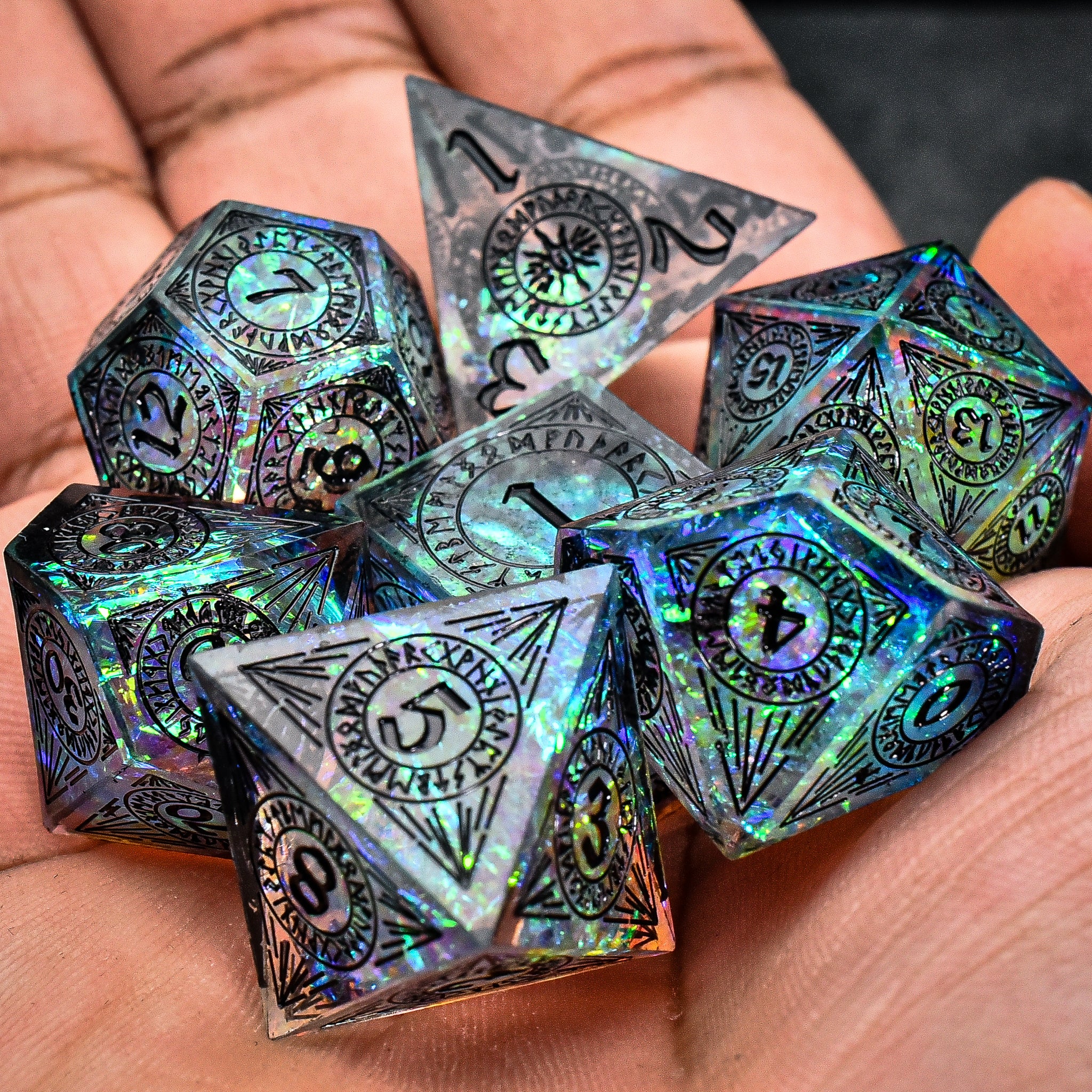 Derrick Morgan No Dice! 限定版 180g Sharp Edge Dice – Dicemaniac