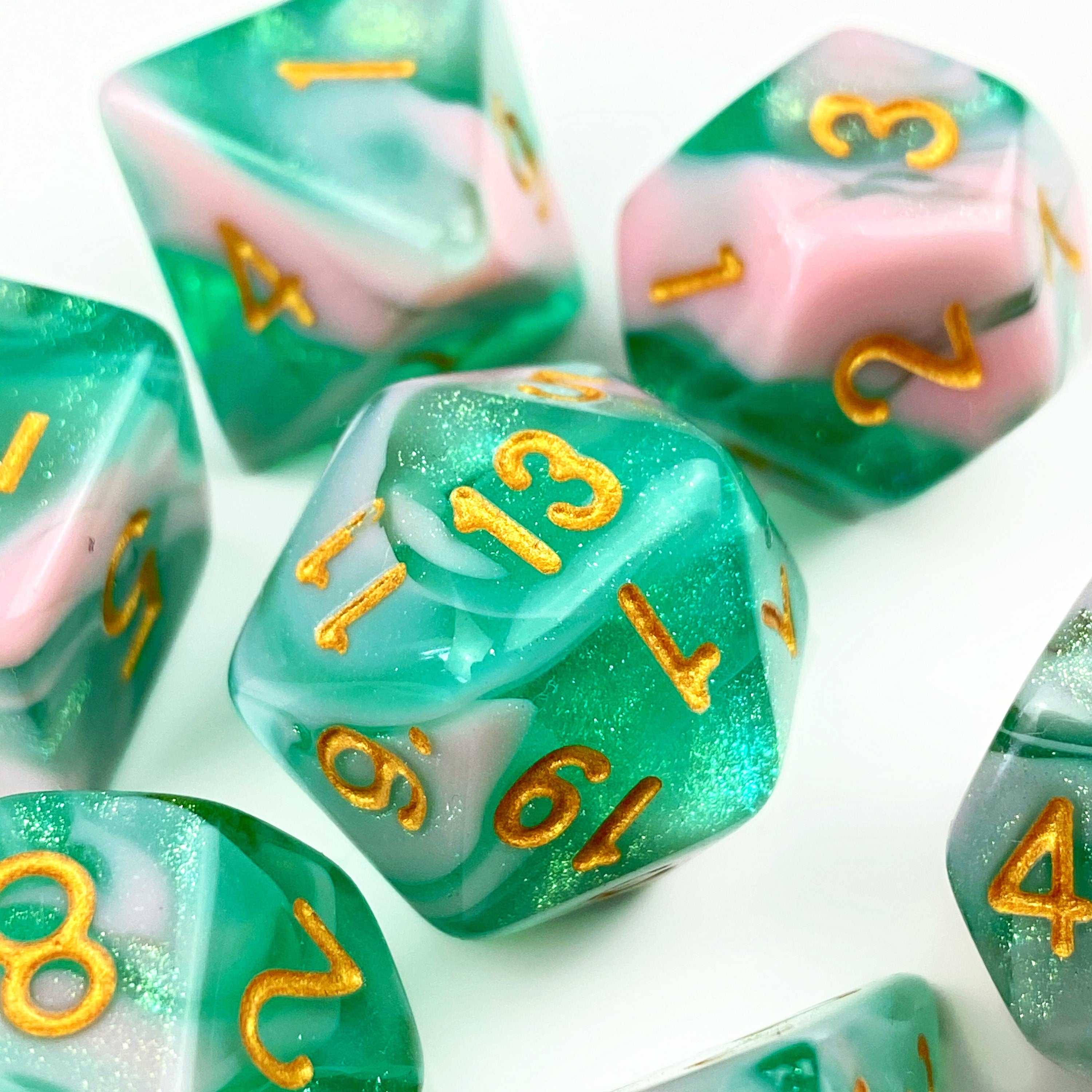 Bubblegum Elixir DND/TTRPG Dice set - Dicemaniac