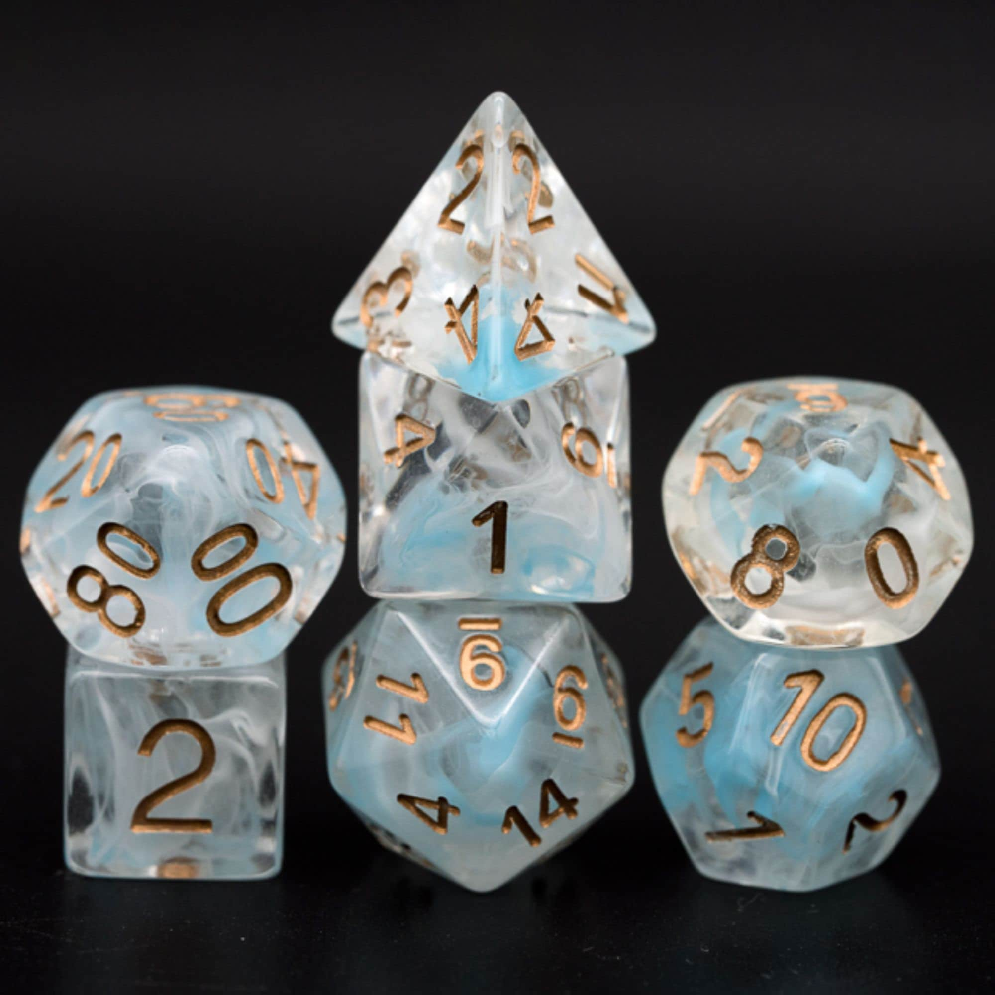 Natural Mystic DND/TTRPG Dice set - Dicemaniac