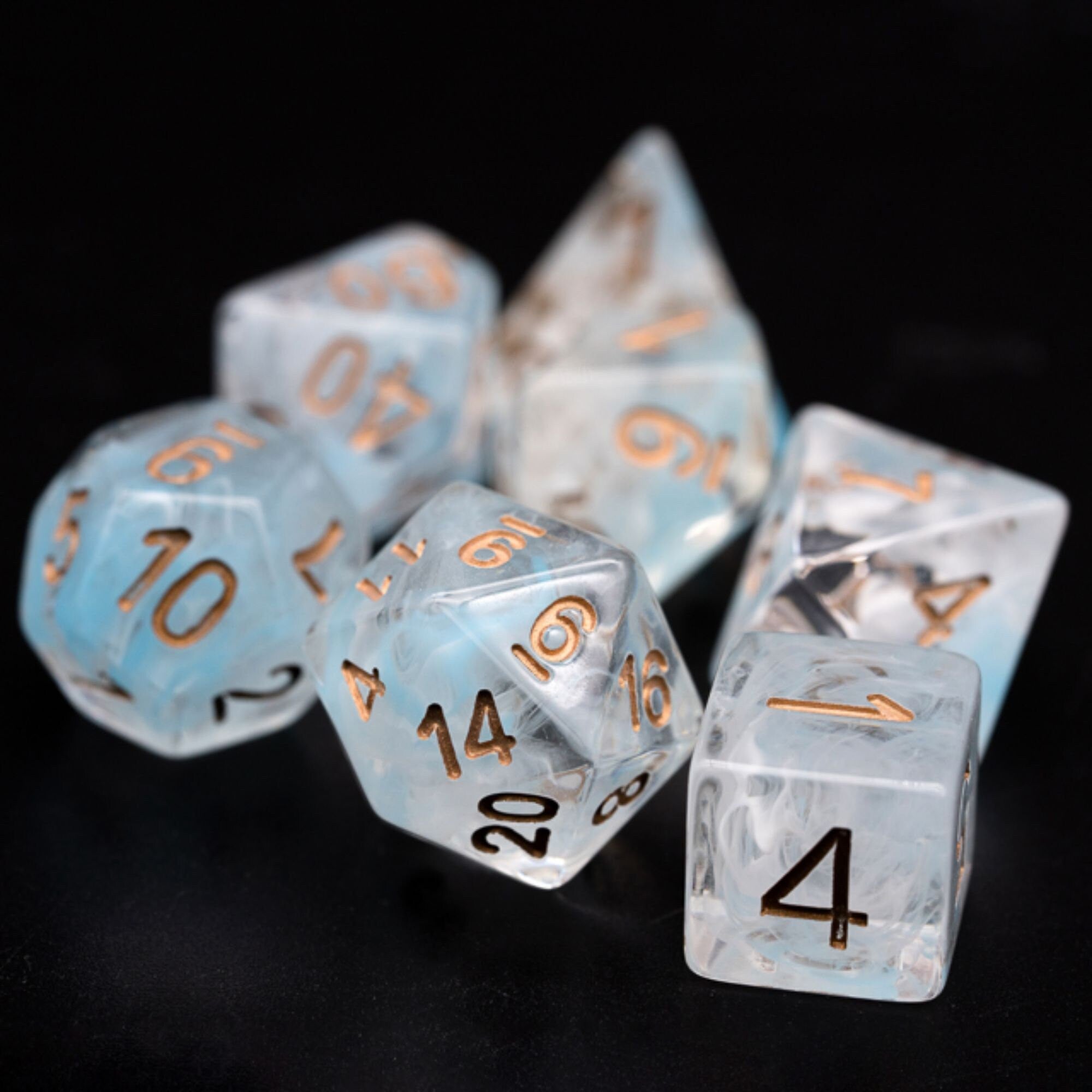 Natural Mystic DND/TTRPG Dice set - Dicemaniac