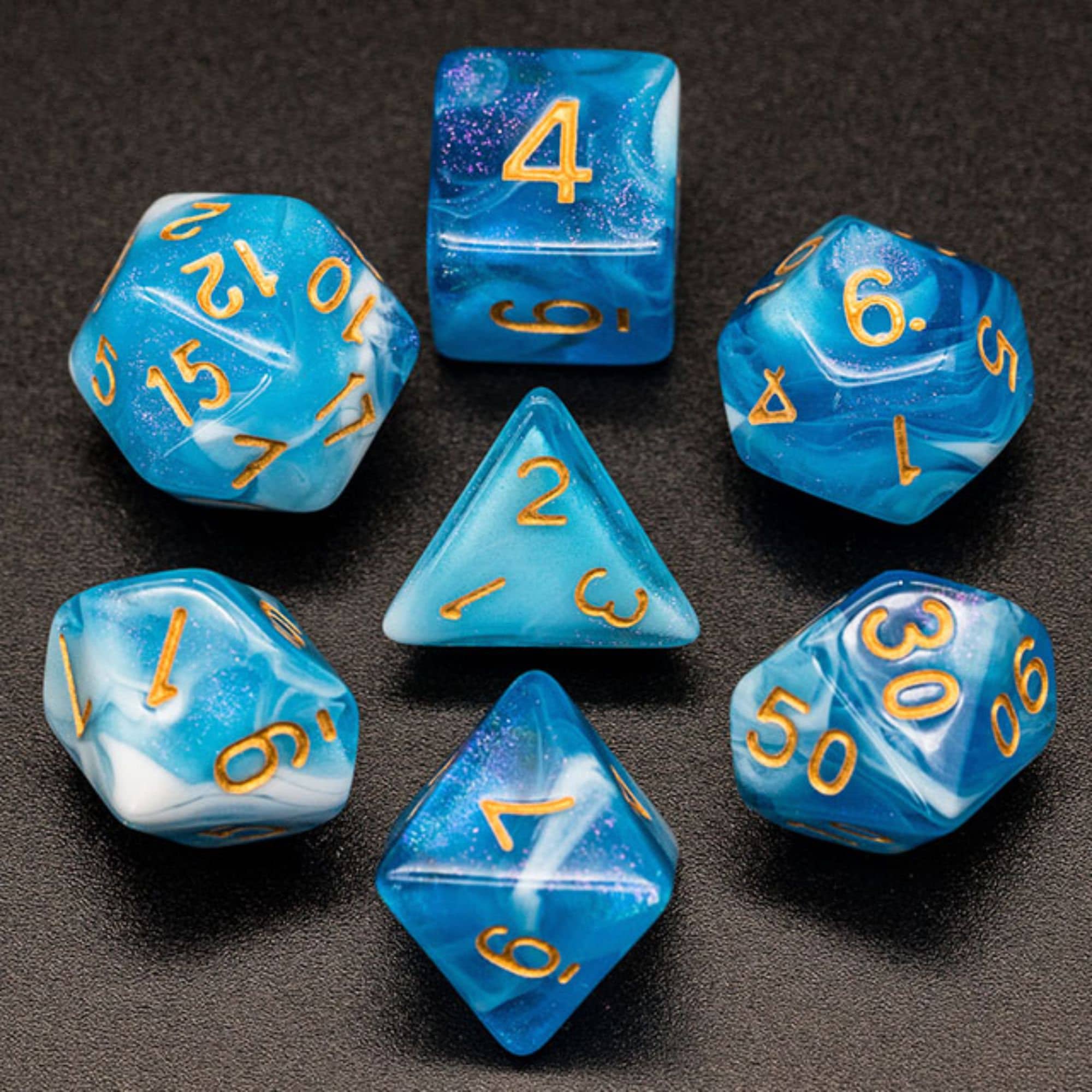 Cloudy Sky TTRPG/DND DICE SET - Dicemaniac