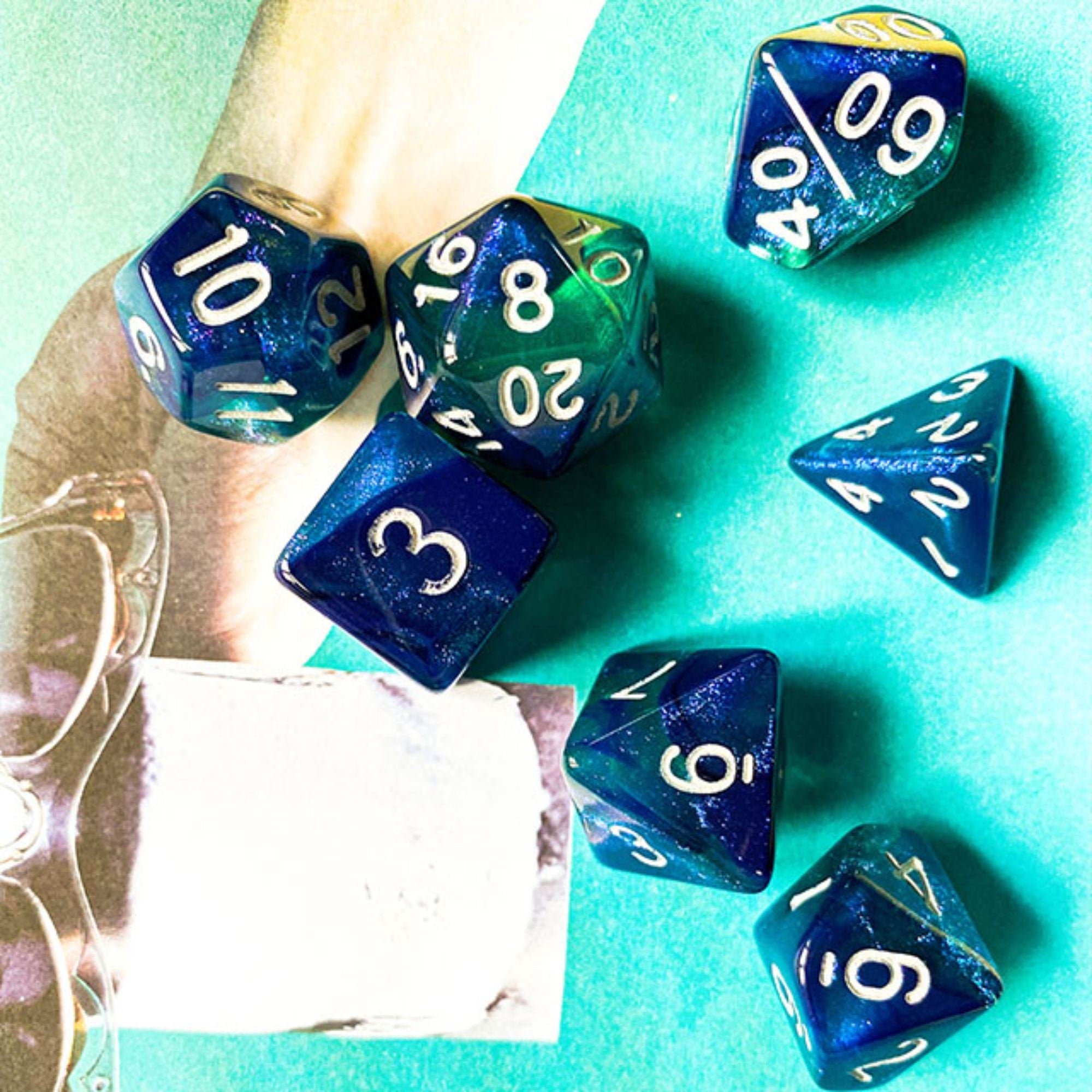 Capricorn Zodiac DND/TTRPG Dice set - Dicemaniac