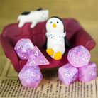 Pink Mariposa DND/TTRPG Dice set - Dicemaniac