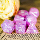 Pink Mariposa DND/TTRPG Dice set - Dicemaniac