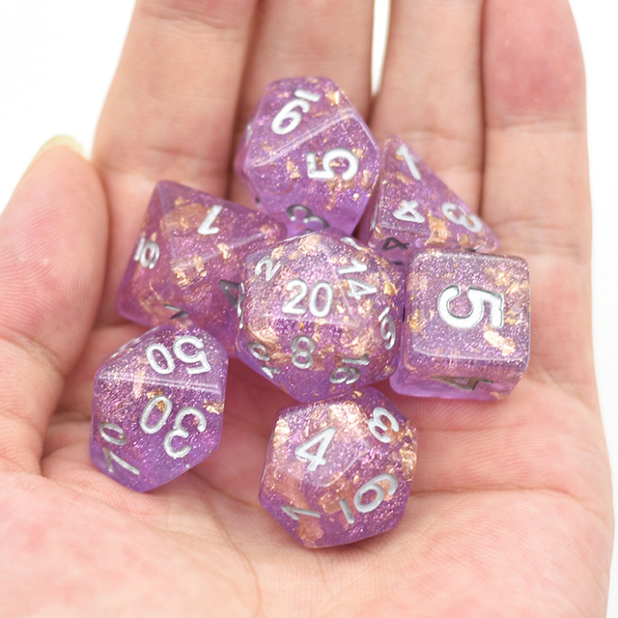 Sceptre Flakes DND/TTRPG Dice set - Dicemaniac