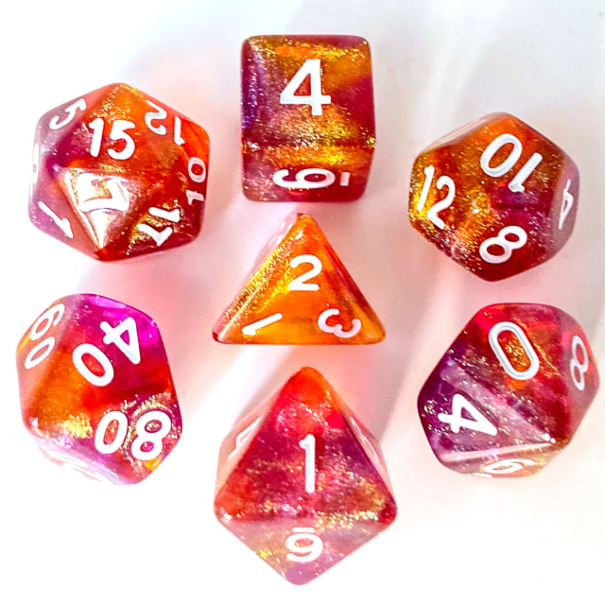 Dracarys DND/TTRPG Dice set - Dicemaniac