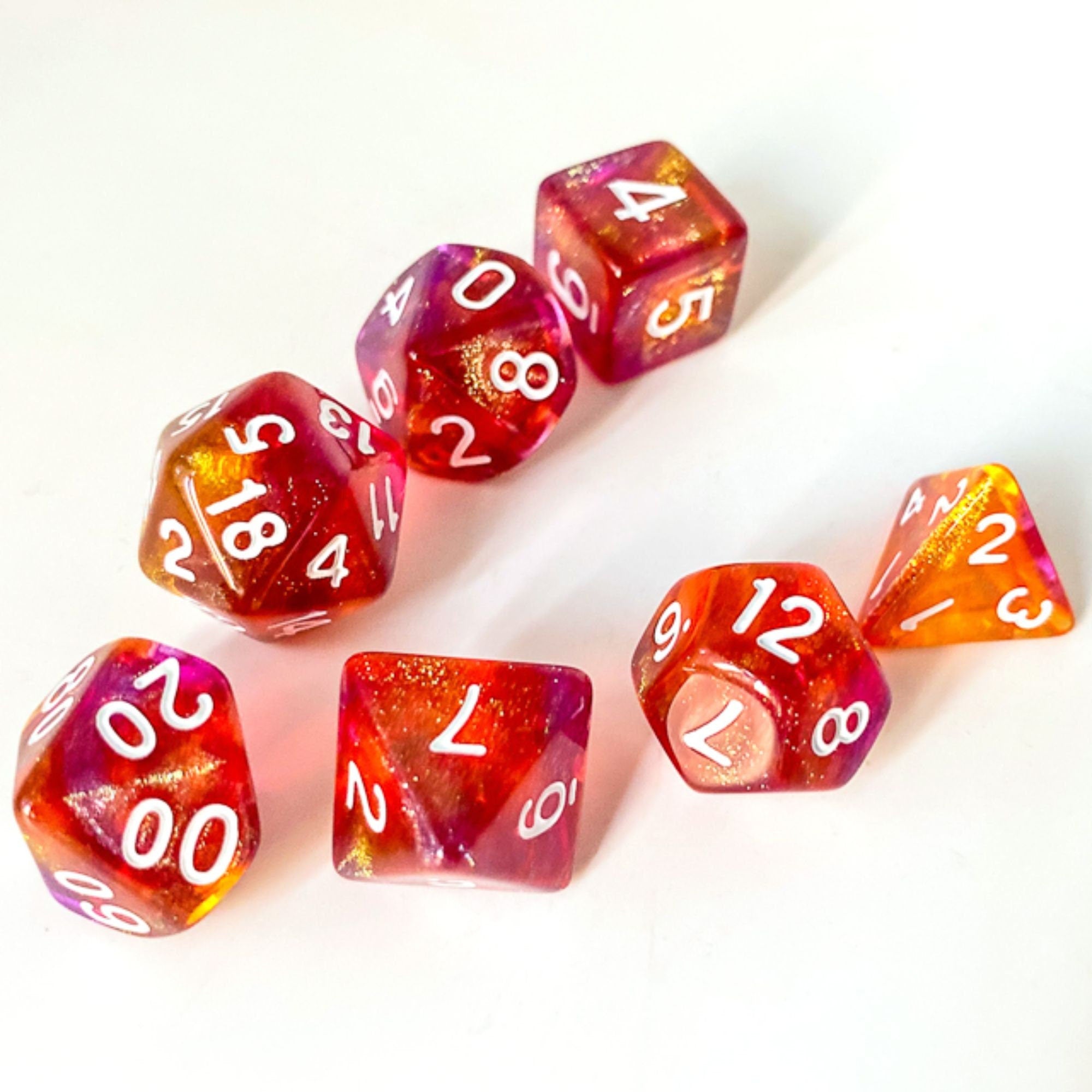 Dracarys DND/TTRPG Dice set - Dicemaniac