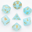 Aquamarine Quartz TTRPG/DND DICE SET - Dicemaniac