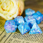 Azure Mariposa DND/TTRPG Dice set - Dicemaniac