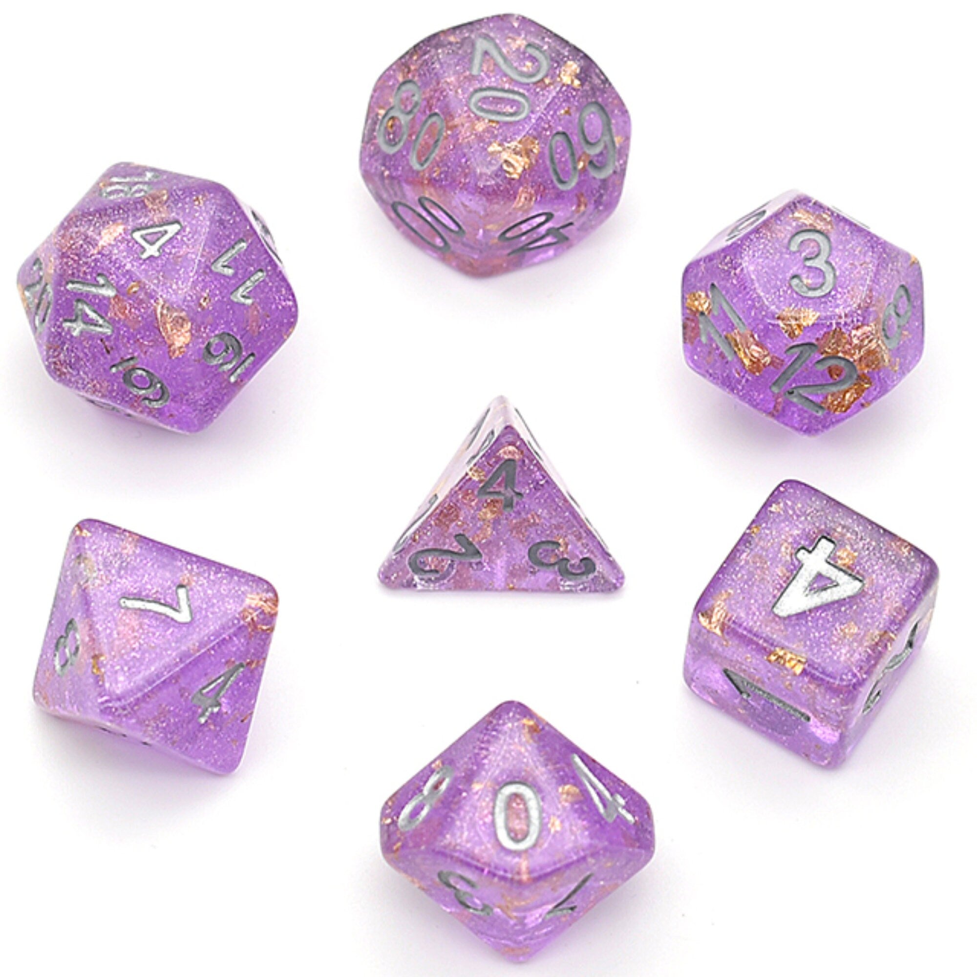 Sceptre Flakes DND/TTRPG Dice set - Dicemaniac