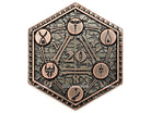 Copper D2 DND/TTRPG Coin - Dicemaniac