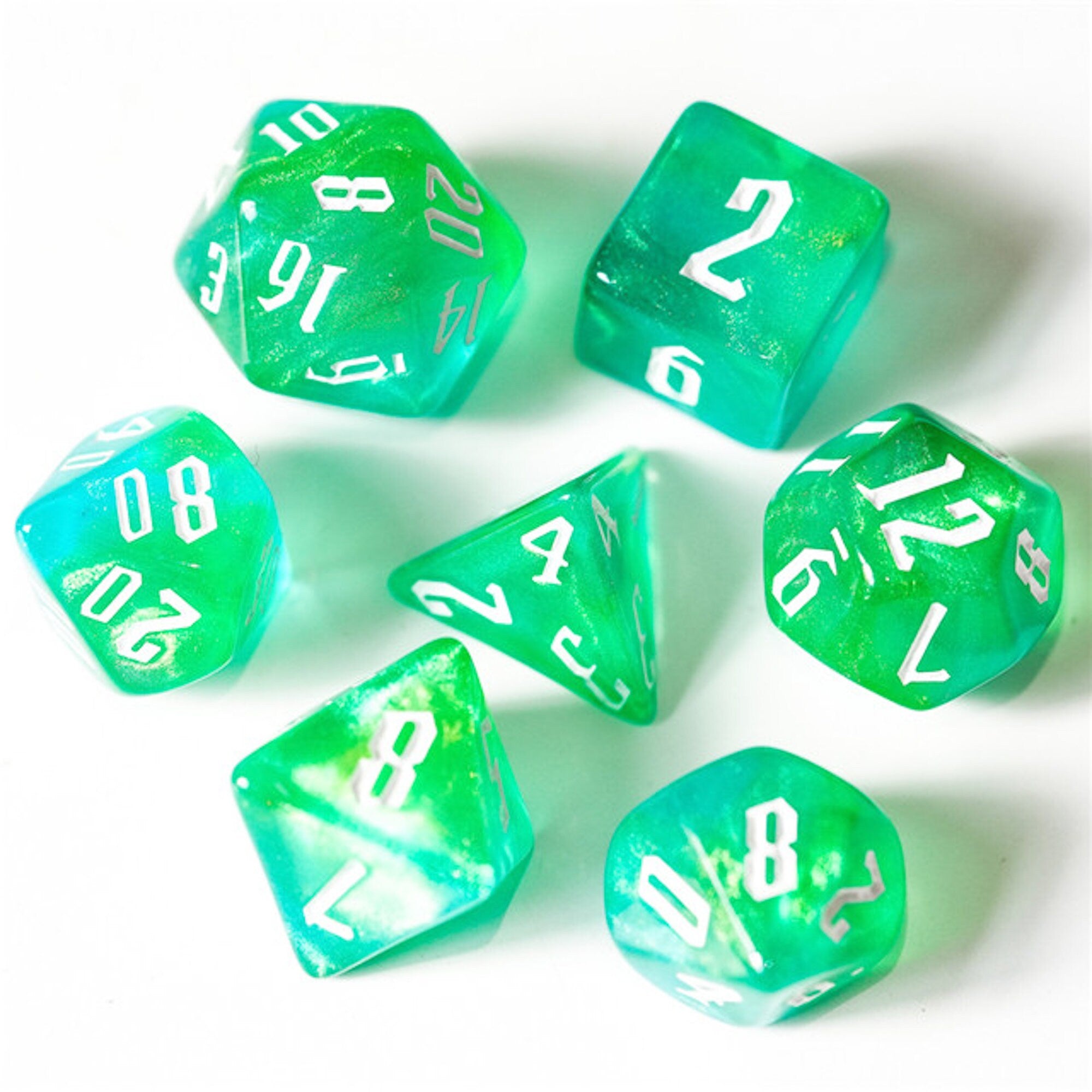 Green Lantern DND/TTRPG Dice set - Dicemaniac