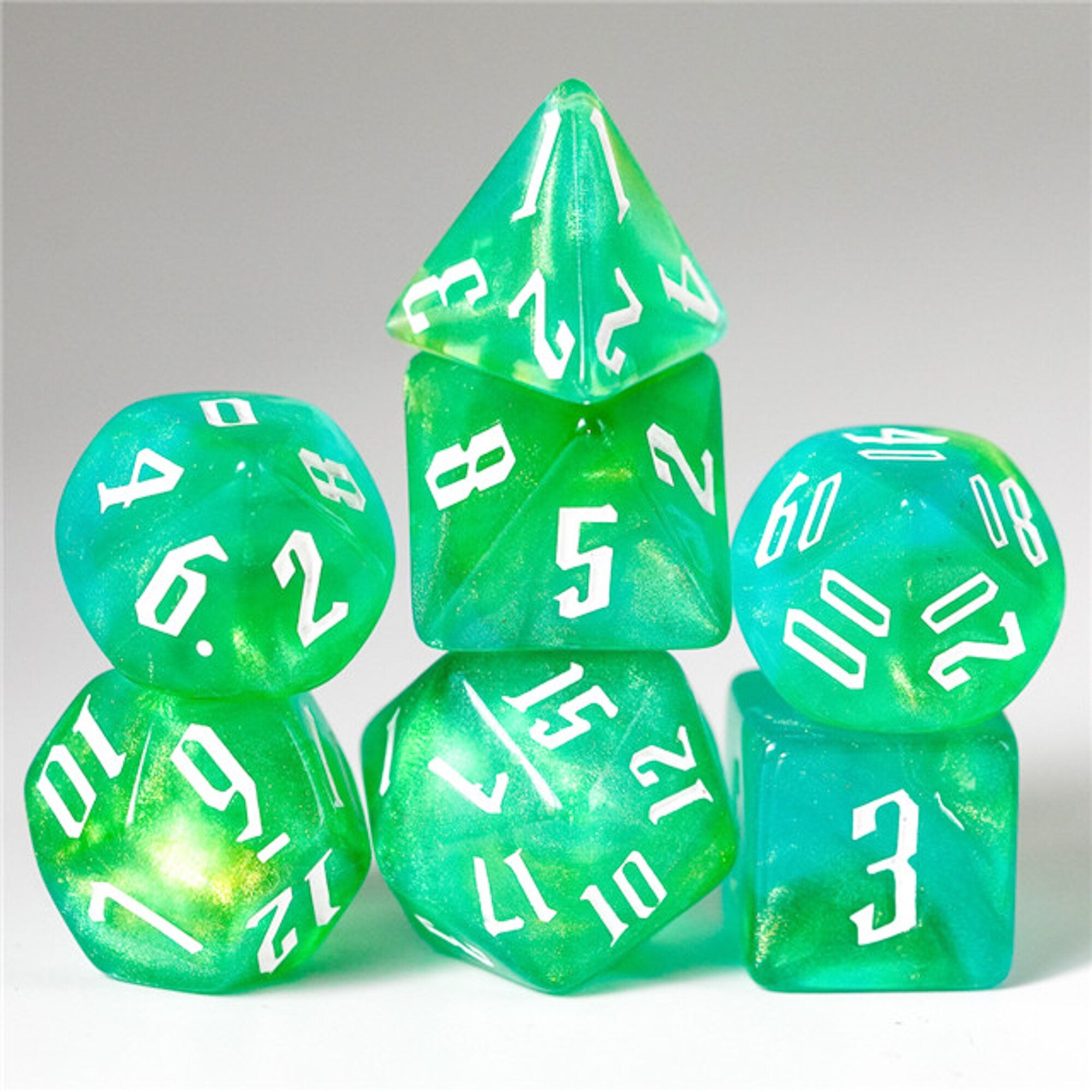 Green Lantern DND/TTRPG Dice set - Dicemaniac