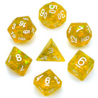 Tuscan Sun Dragons Scales DND/TTRPG Dice set - Dicemaniac