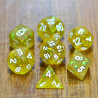 Tuscan Sun Dragons Scales DND/TTRPG Dice set - Dicemaniac