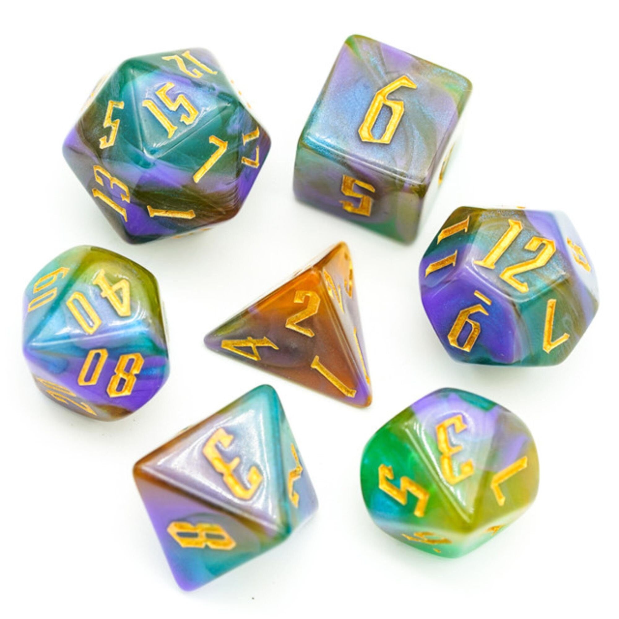 Celestial Pick DND/TTRPG Dice set - Dicemaniac