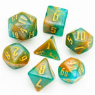 Aquaman Splash DND/TTRPG Dice set - Dicemaniac