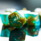 Aquaman Splash DND/TTRPG Dice set - Dicemaniac