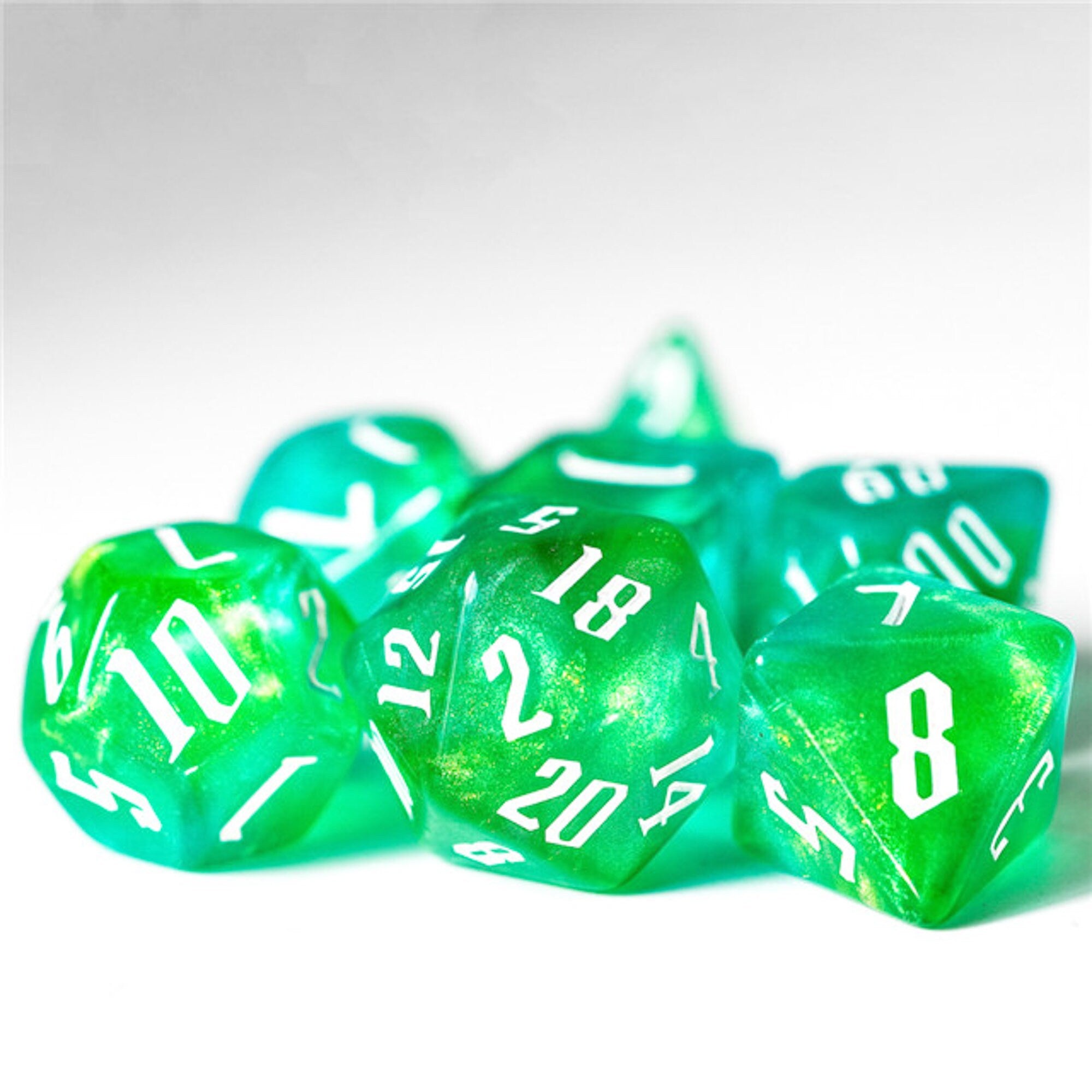 Green Lantern DND/TTRPG Dice set - Dicemaniac