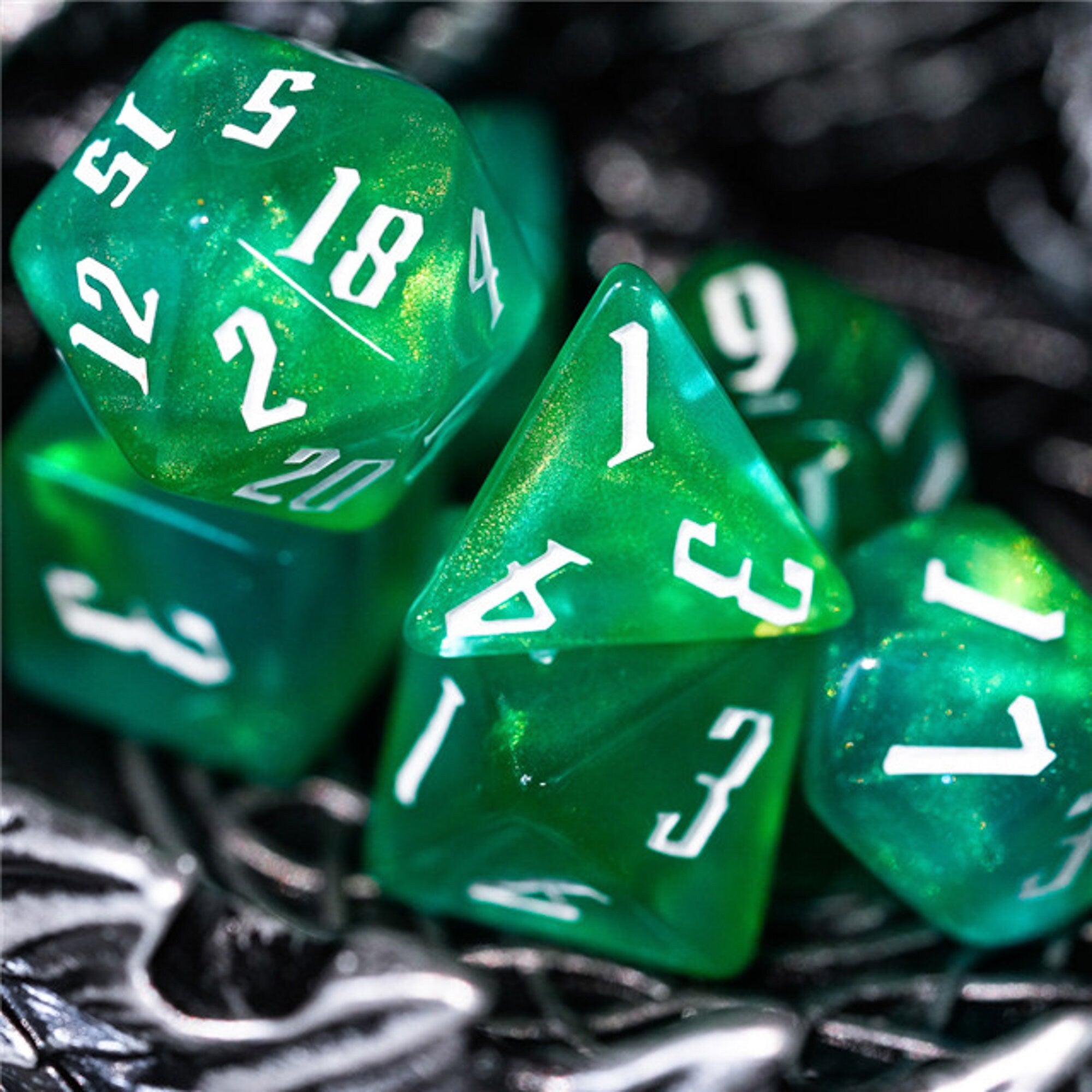 Green Lantern DND/TTRPG Dice set - Dicemaniac