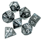 Black stone DND/TTRPG Dice set - Dicemaniac
