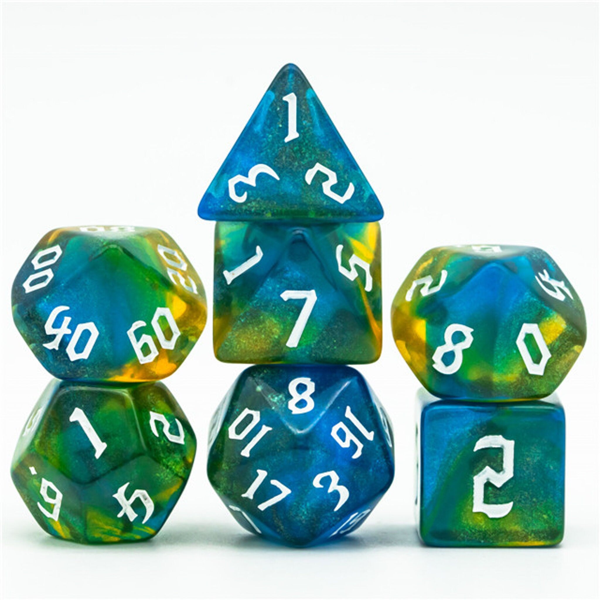 Marsh land DND/TTRPG DICE SET - Dicemaniac