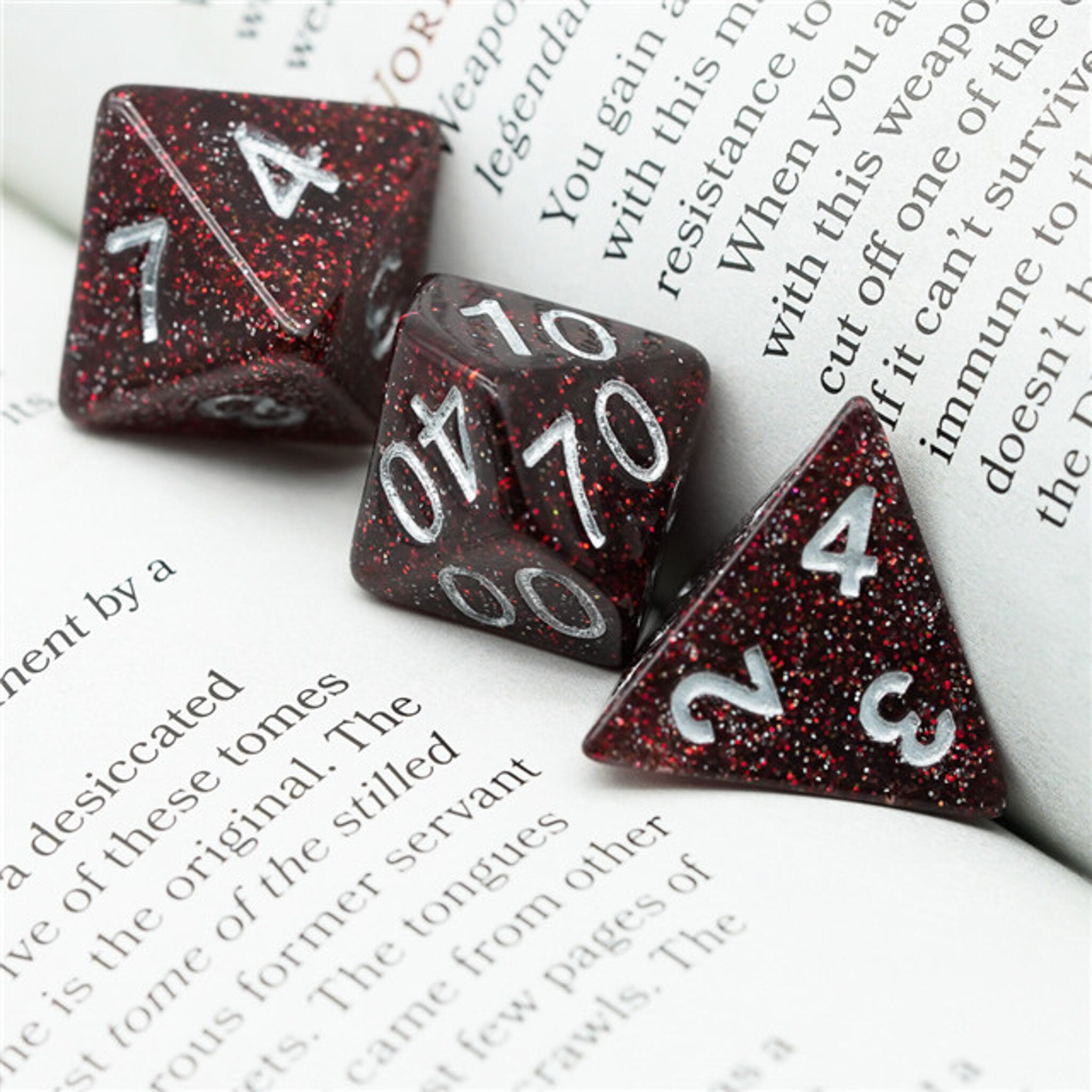 Minefield DND/TTRPG Dice set - Dicemaniac