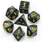 Black Stone DND/ TTRPG Dice Set - Dicemaniac