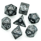 Black stone DND/TTRPG Dice set - Dicemaniac