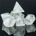 Clear Resin DND/TTRPG Dice set - Dicemaniac