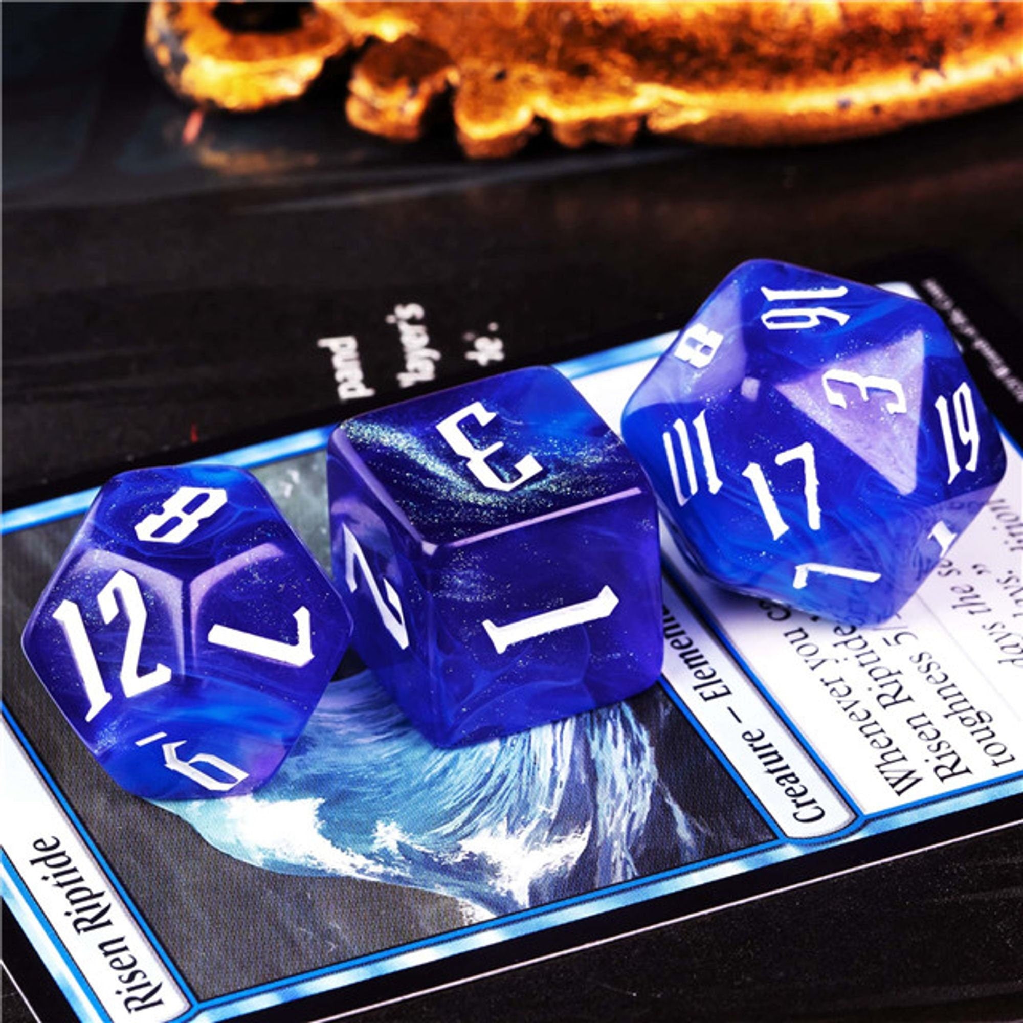 Purple Dreams DND/TTRPG Dice set - Dicemaniac