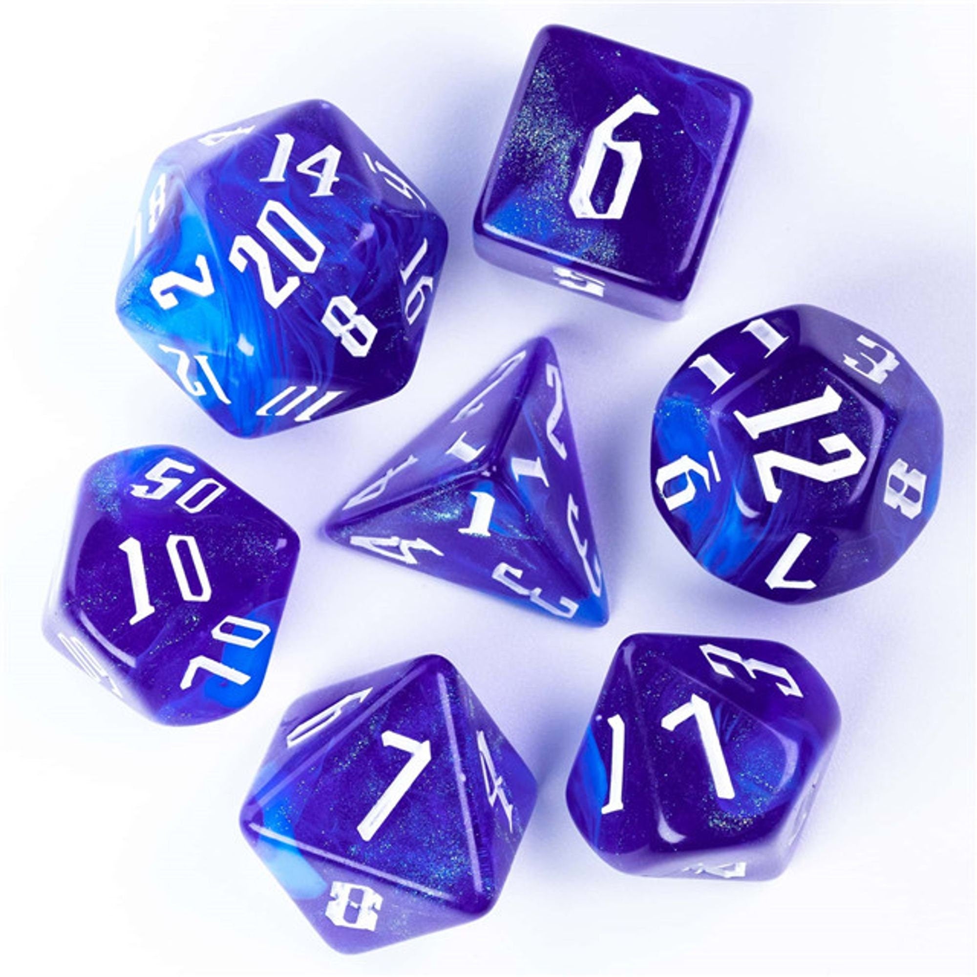 Purple Dreams DND/TTRPG Dice set - Dicemaniac