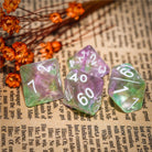 Forest Glass DND/TTRPG Dice set - Dicemaniac