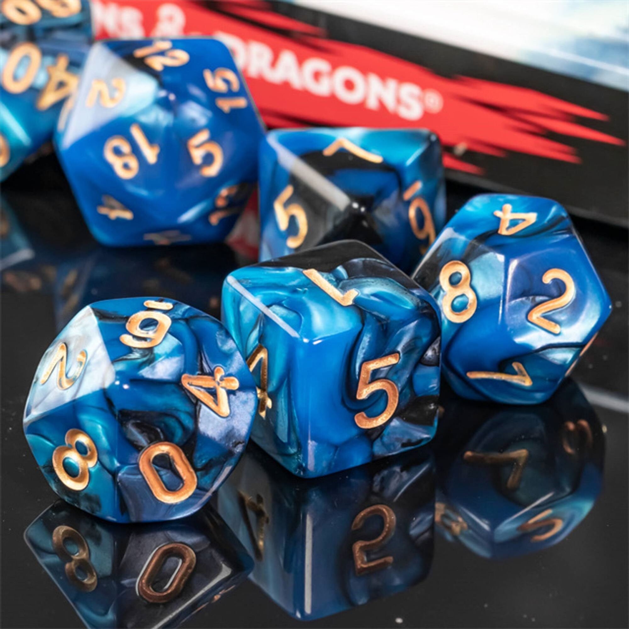 Sea Gate Restoration DND/TTRPG Dice set - Dicemaniac