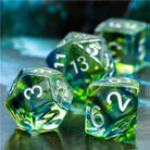 Green Sun's Zenith DND/TTRPG Dice set - Dicemaniac